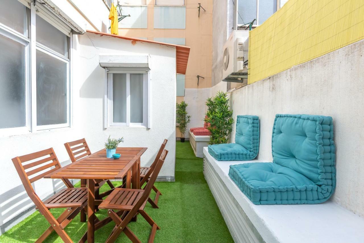 Sunny Apartment With Patio, By Timecooler Lisabona Exterior foto